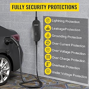 휴대용 EV 충전기 16A 32A 모바일 전기 차량 자동차 충전기 1형 2형 EV 충전 케이블 레벨 2 EV 충전기 6