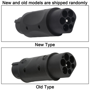 타입 2에서 타입 1 EV 충전자 어댑터 ICE 62196 J1772 충전 어댑터 16A/32A 230V 자동차 충전자 변환기 전기 5