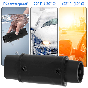 타입 2에서 타입 1 EV 충전자 어댑터 ICE 62196 J1772 충전 어댑터 16A/32A 230V 자동차 충전자 변환기 전기 8