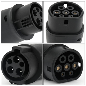 타입 1에서 타입 2 EV 충전 어댑터 SAE J1772에서 IEC62196 32A 250V 8KW 3