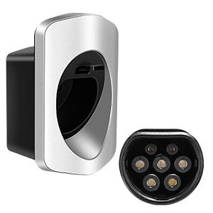 유형 2 충전 케이블 홀더 헤비 듀티 소재 전기 자동차 벽 마운트 커넥터 충전 케이블 홀더 주최자 2