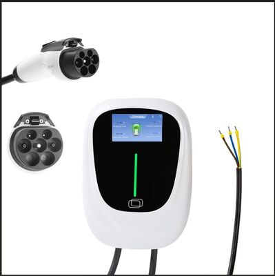 7KW 가정용 전기 차량 포인트 AC EV 벽 박스 가정에 설치된 스테이션과 함께