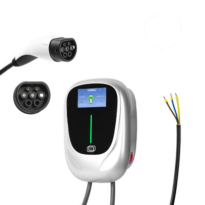 스마트 홈 벽에 장착된 EV 충전소 7KW 11kW 22kW 타입 1 타입 2 EV 충전소 앱/RFID/WIFI/블루투스