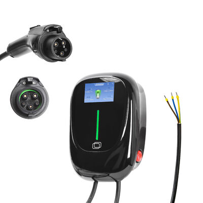 Ev 타입 2 가정용 충전기 32A 7KW APP 지원 블루투스 및 와이파이 표준 연결 충전소 Ev 소켓 IEC 62196-2 표준