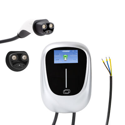 GBT 표준 WALLBOX 펄서 플러스 전기차 충전기 연결 케이블 5m 2형 1.4에서 7.4kW 단일 단계 블루투스 와이파이