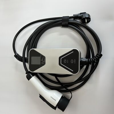 레벨 2 휴대용 전기차 충전기 타입 1 GBT 3.6KW 7.2KW IP65 방수 온보드 충전 박스 가정 비상용